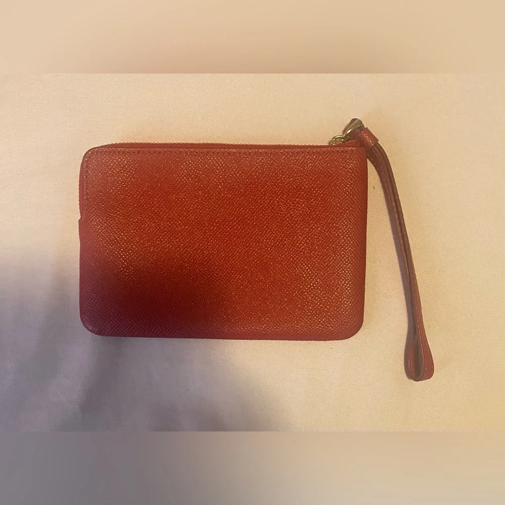 Coach Red Wristlet